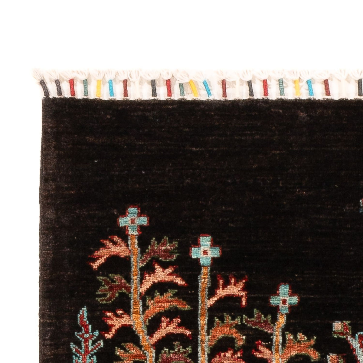 Tapis de couloir Tapis Ziegler - Ariana - 199 x 77 cm - noir