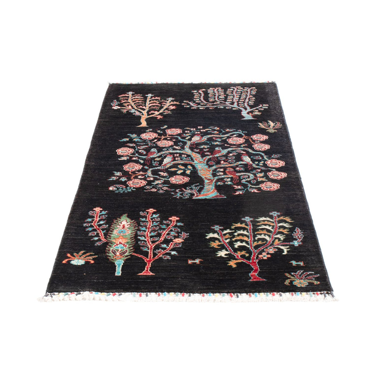 Tapis de couloir Tapis Ziegler - Ariana - 199 x 77 cm - noir