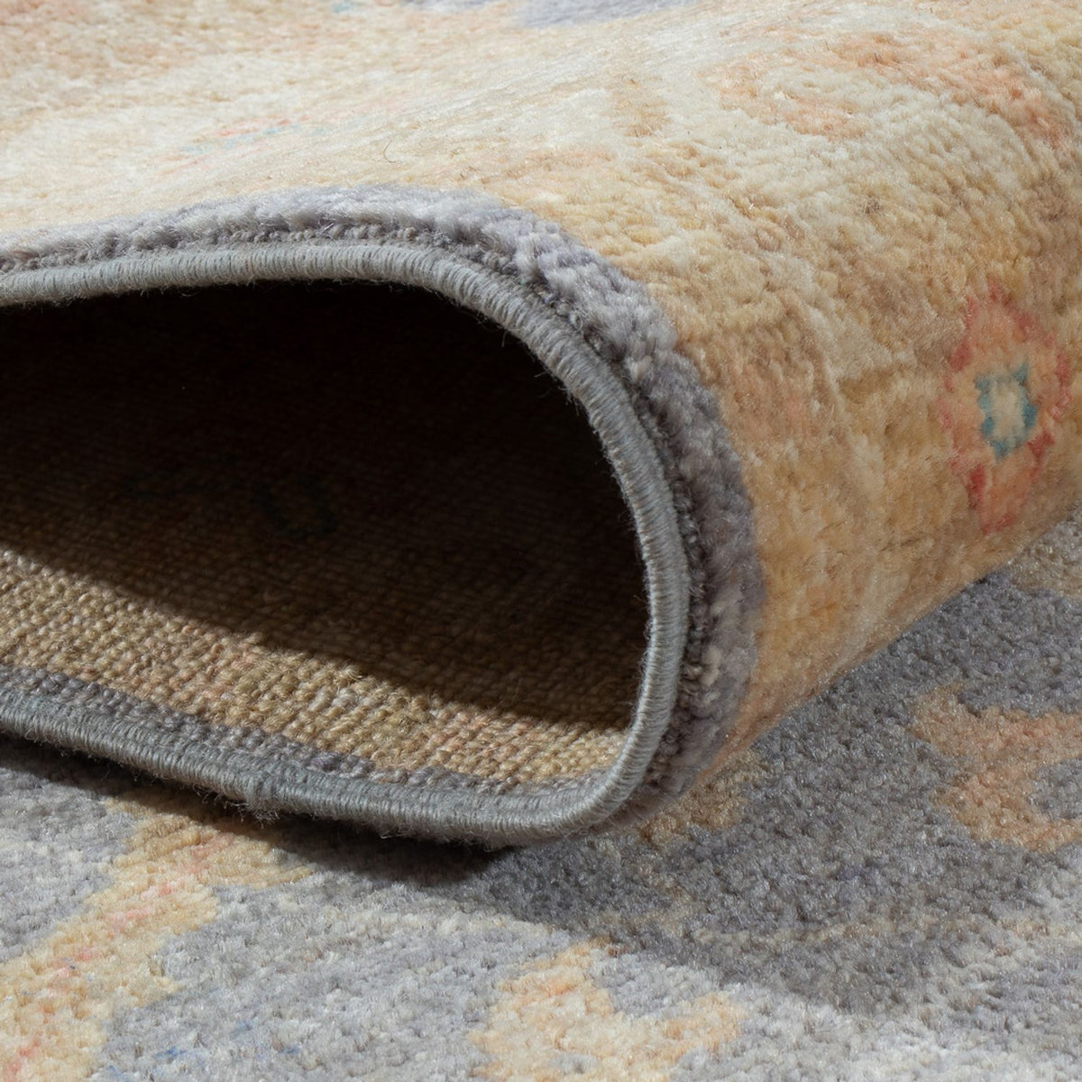 Tapis de couloir Tapis Ziegler - 200 x 75 cm - gris