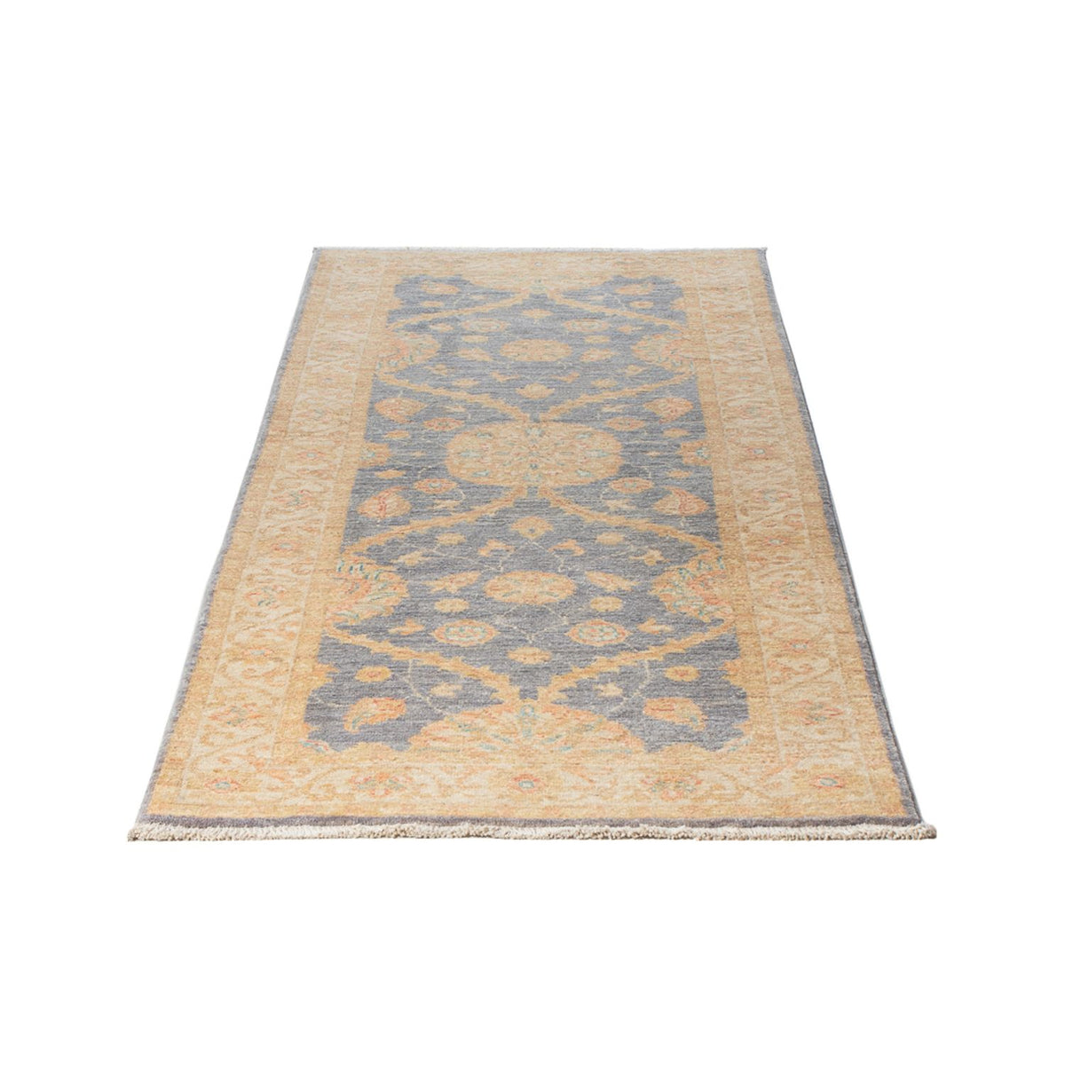 Tapis de couloir Tapis Ziegler - 200 x 75 cm - gris