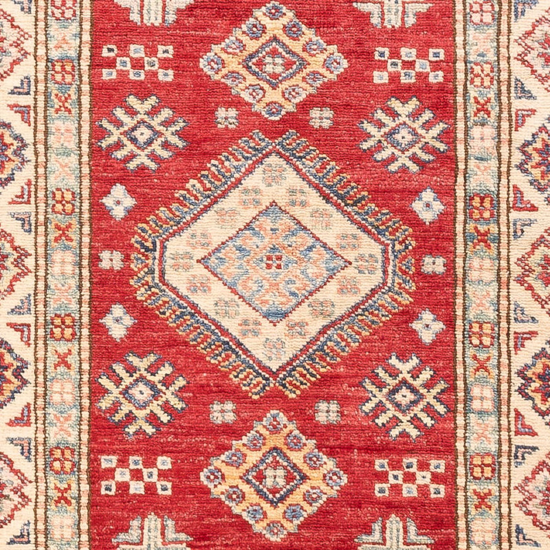 Tapis de couloir Tapis Ziegler - Kazak - 204 x 76 cm - rouge