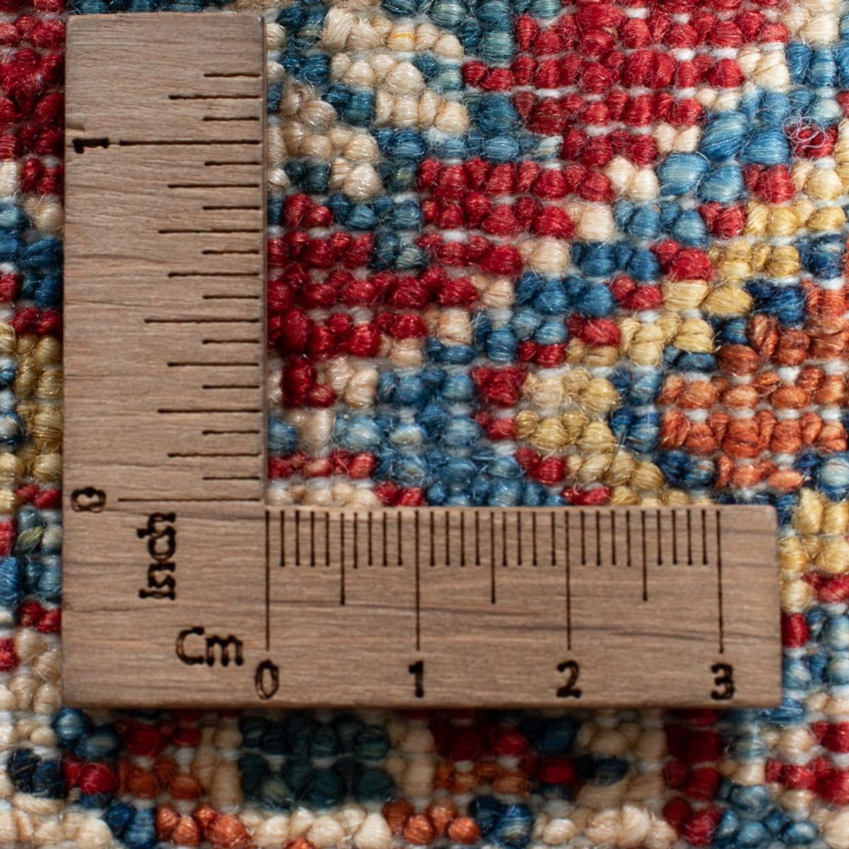 Tapis de couloir Tapis Ziegler - Kazak - 200 x 76 cm - bleu