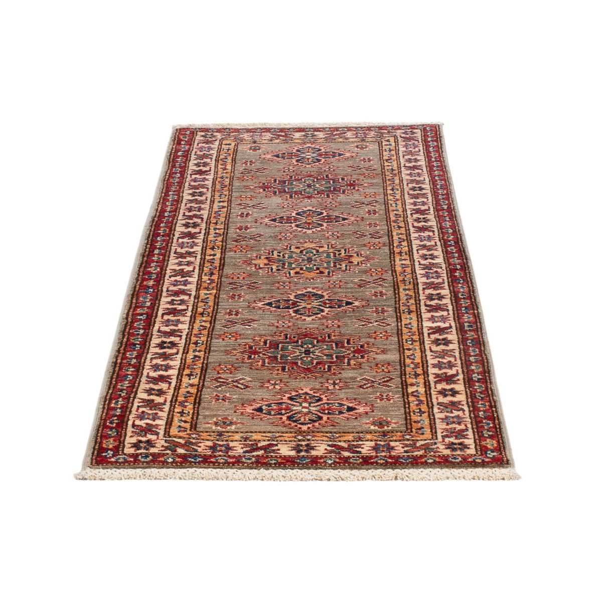 Tapis de couloir Tapis Ziegler - Kazak - 166 x 60 cm - beige foncé