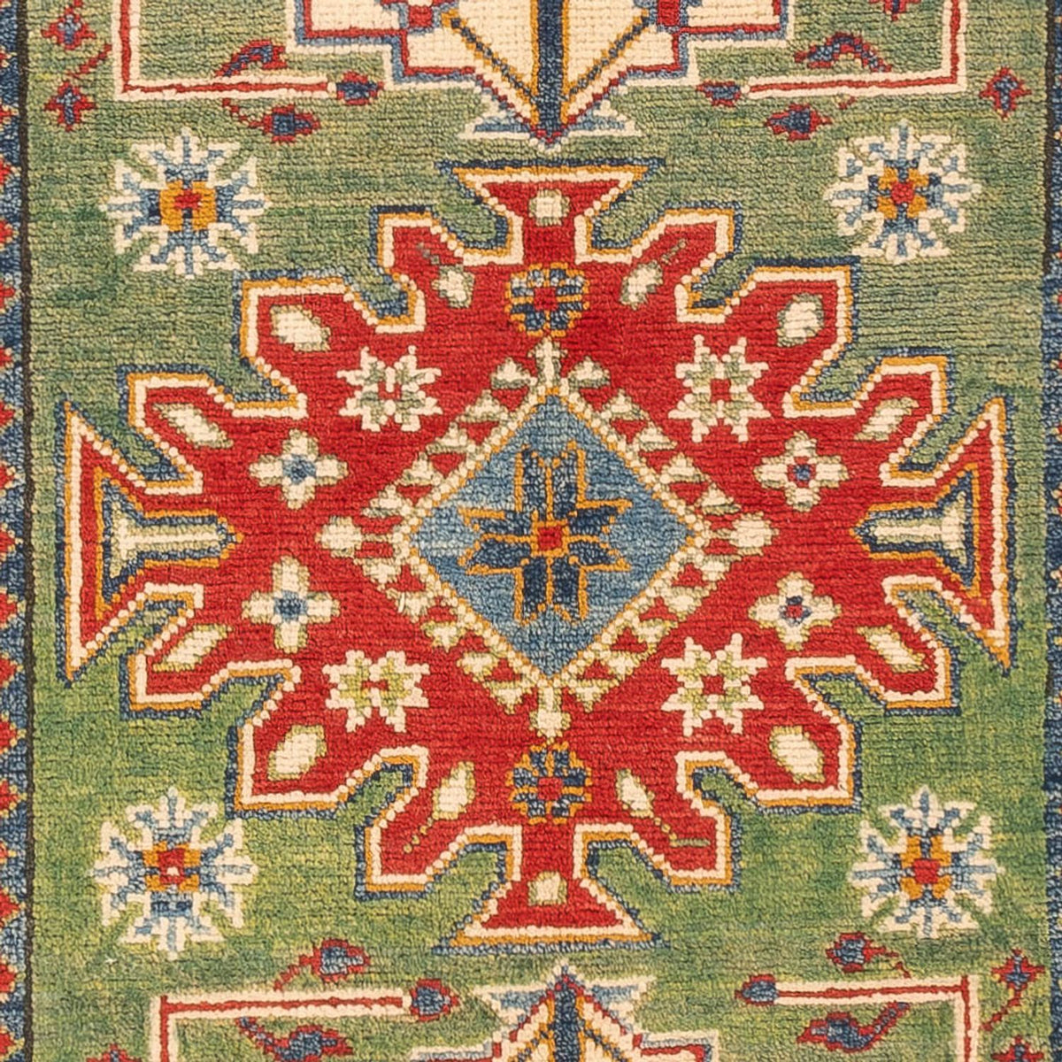 Tapis de couloir Tapis Ziegler - Kazak - 192 x 83 cm - vert
