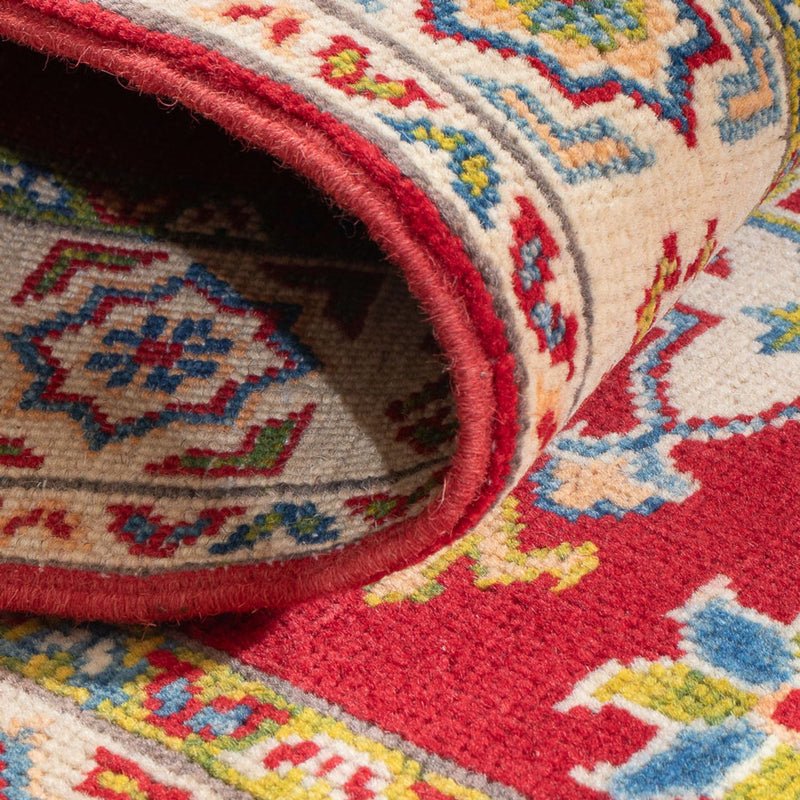 Tapis de couloir Tapis Ziegler - Kazak - 195 x 81 cm - rouge