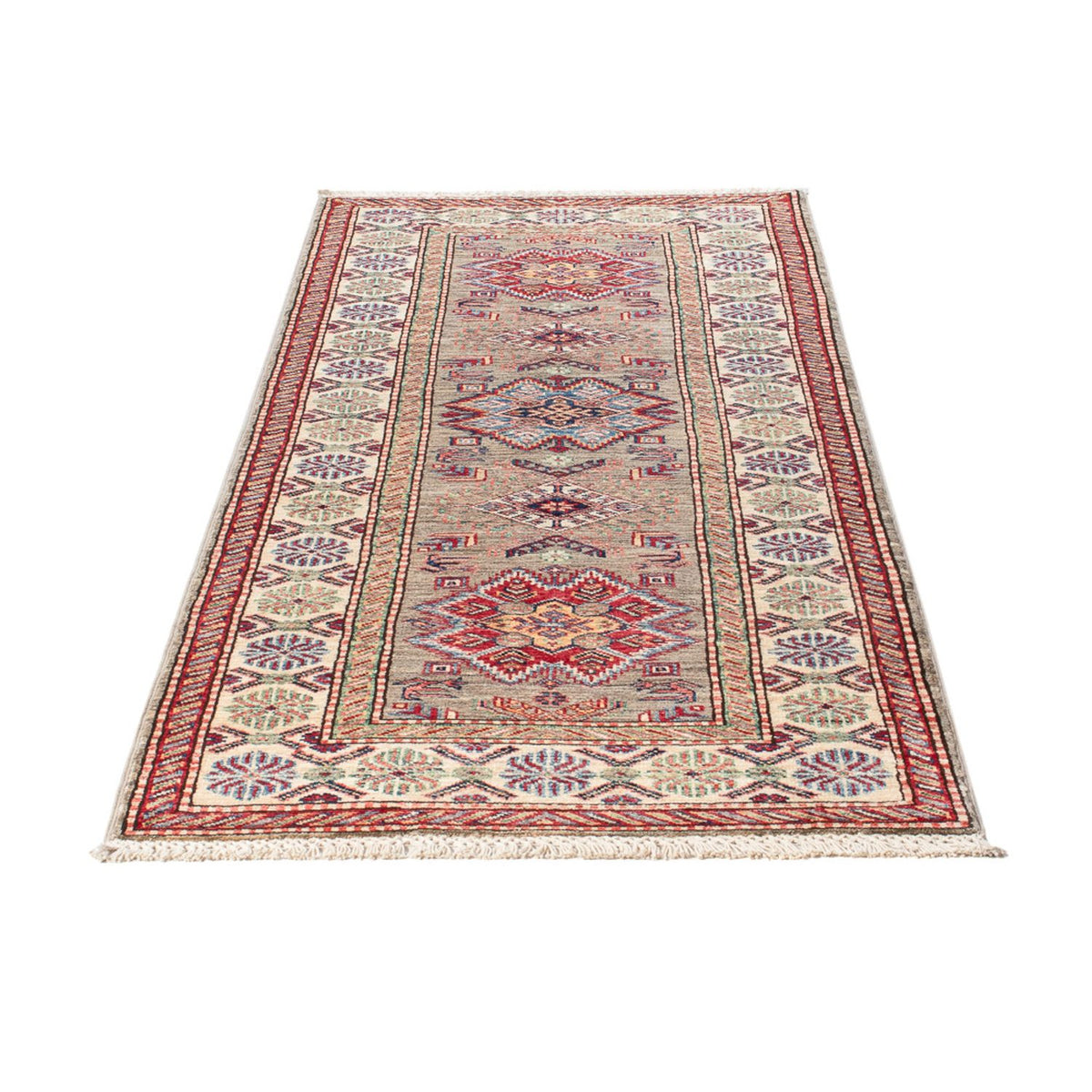 Tapis de couloir Tapis Ziegler - Kazak - 194 x 74 cm - beige