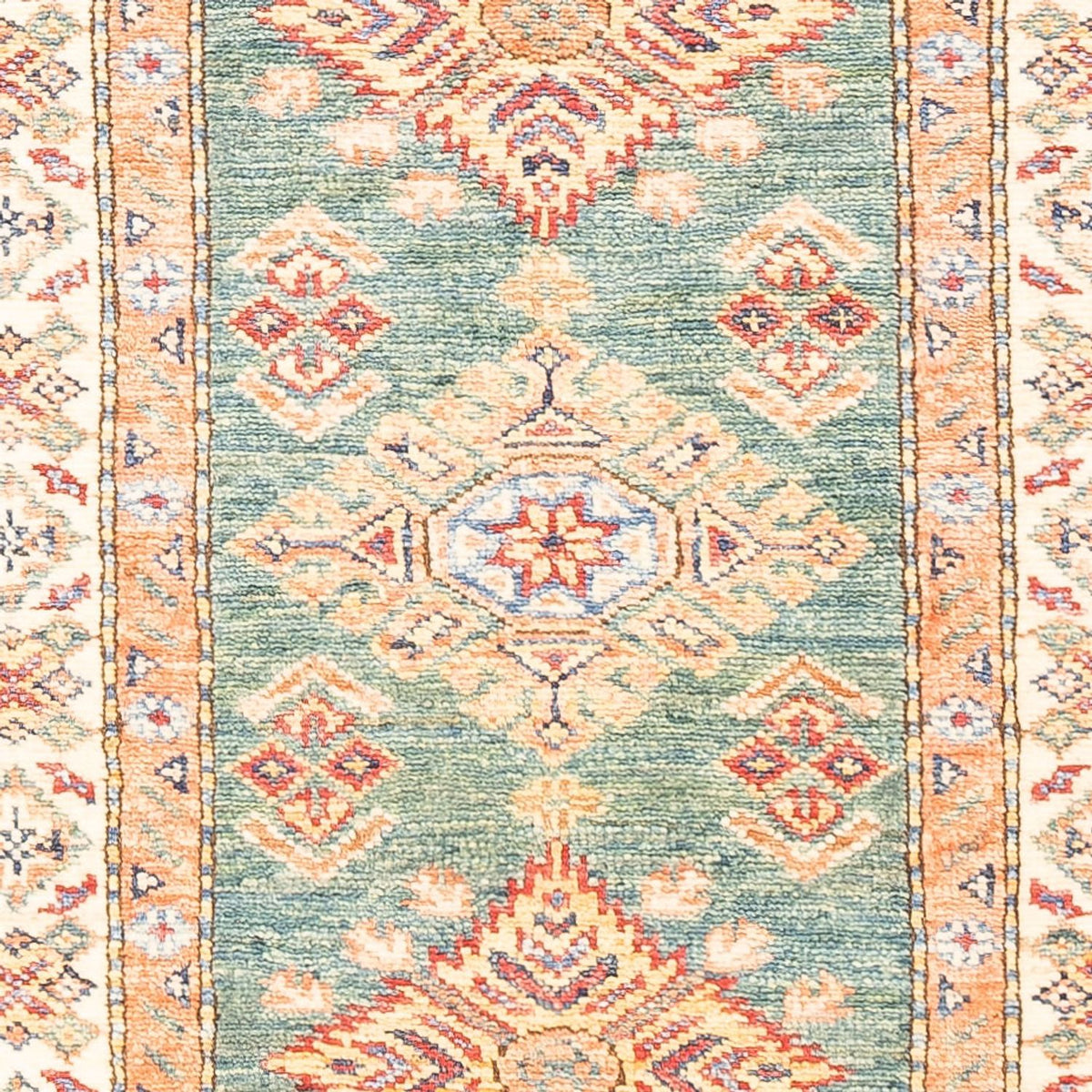Tapis de couloir Tapis Ziegler - Kazak - 181 x 61 cm - turquoise
