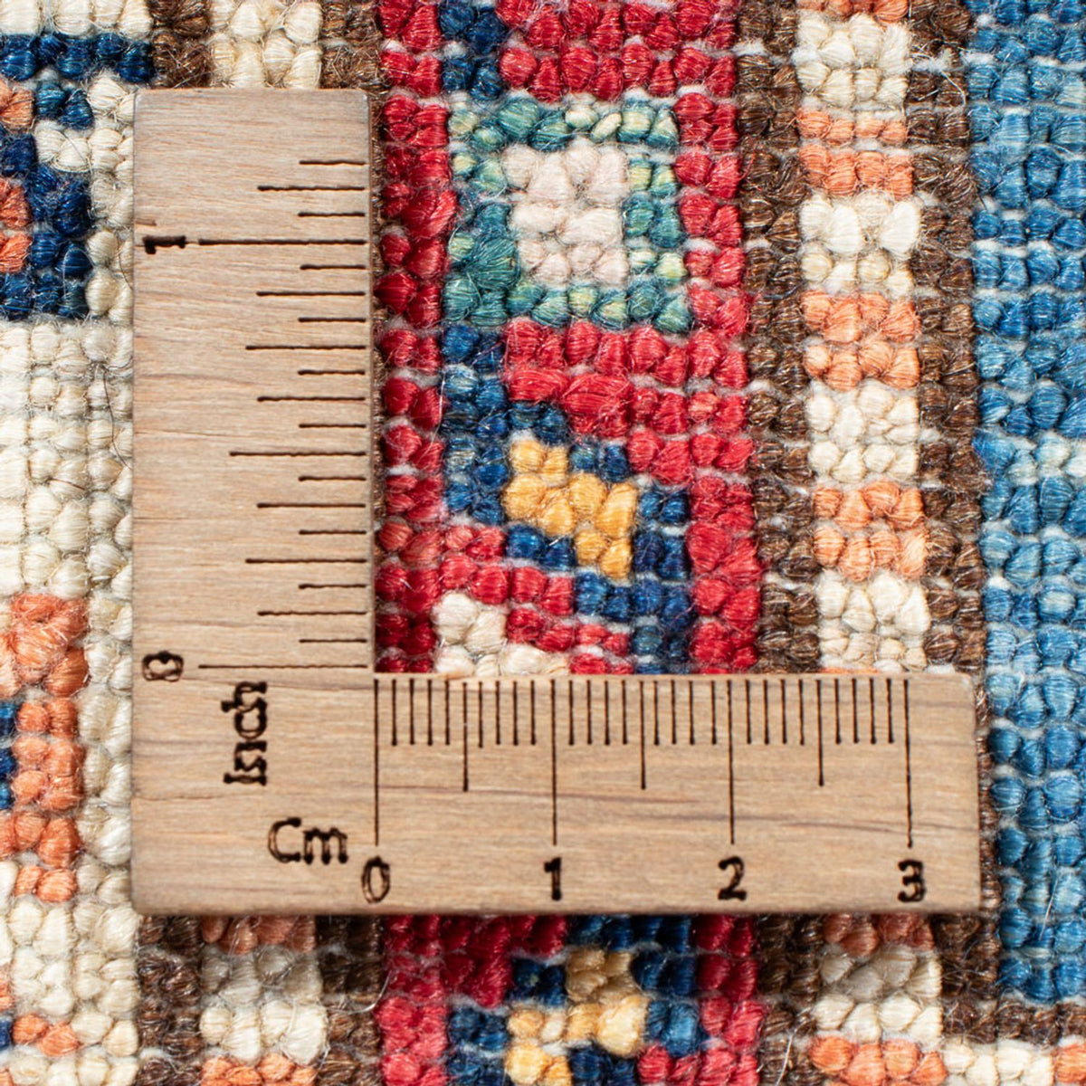 Tapis de couloir Tapis Ziegler - Kazak - 189 x 63 cm - bleu