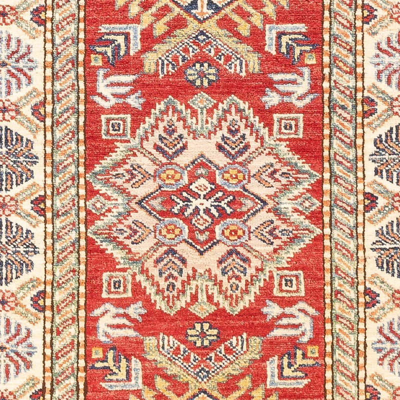 Tapis de couloir Tapis Ziegler - Kazak - 207 x 73 cm - rouge