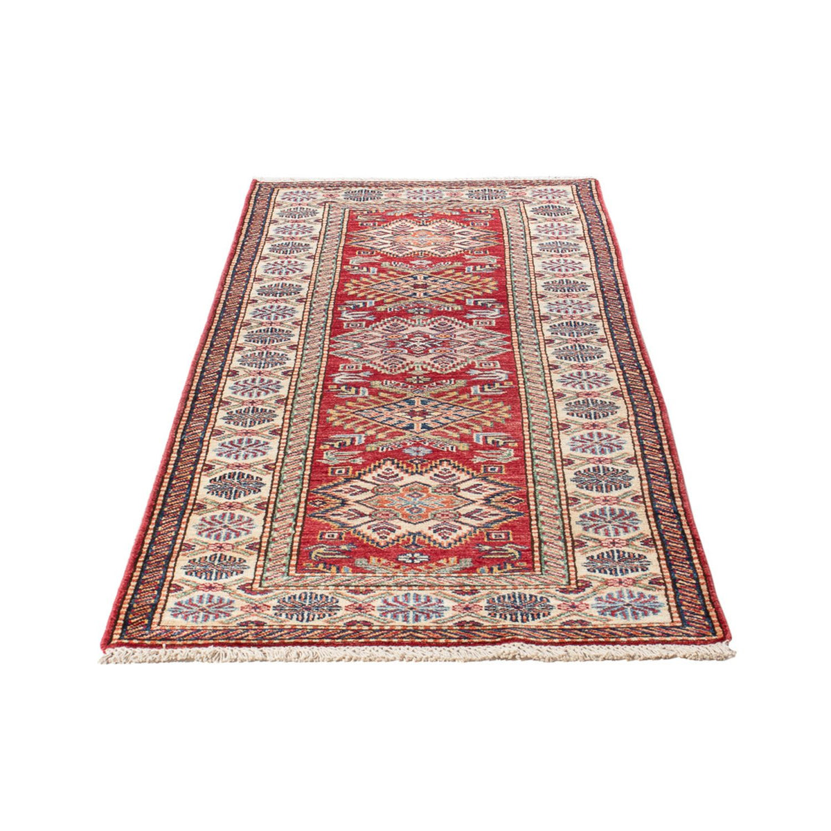 Tapis de couloir Tapis Ziegler - Kazak - 207 x 73 cm - rouge
