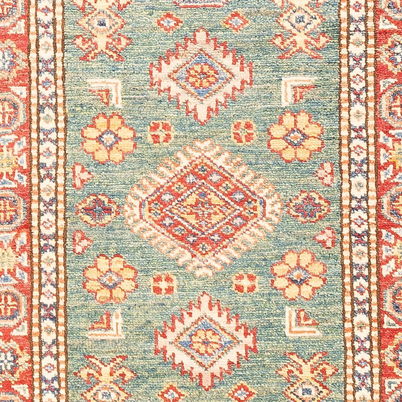Tapis de couloir Tapis Ziegler - Kazak - 187 x 60 cm - vert clair