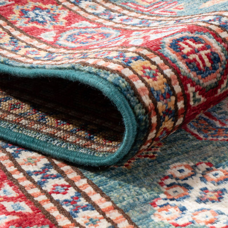 Tapis de couloir Tapis Ziegler - Kazak - 187 x 60 cm - vert clair