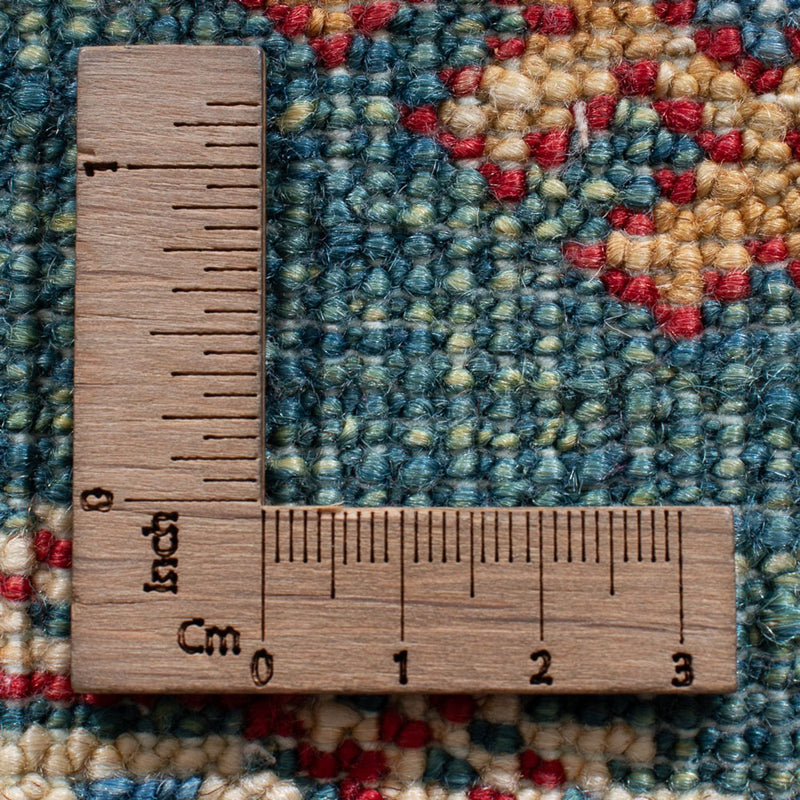 Tapis de couloir Tapis Ziegler - Kazak - 187 x 60 cm - vert clair