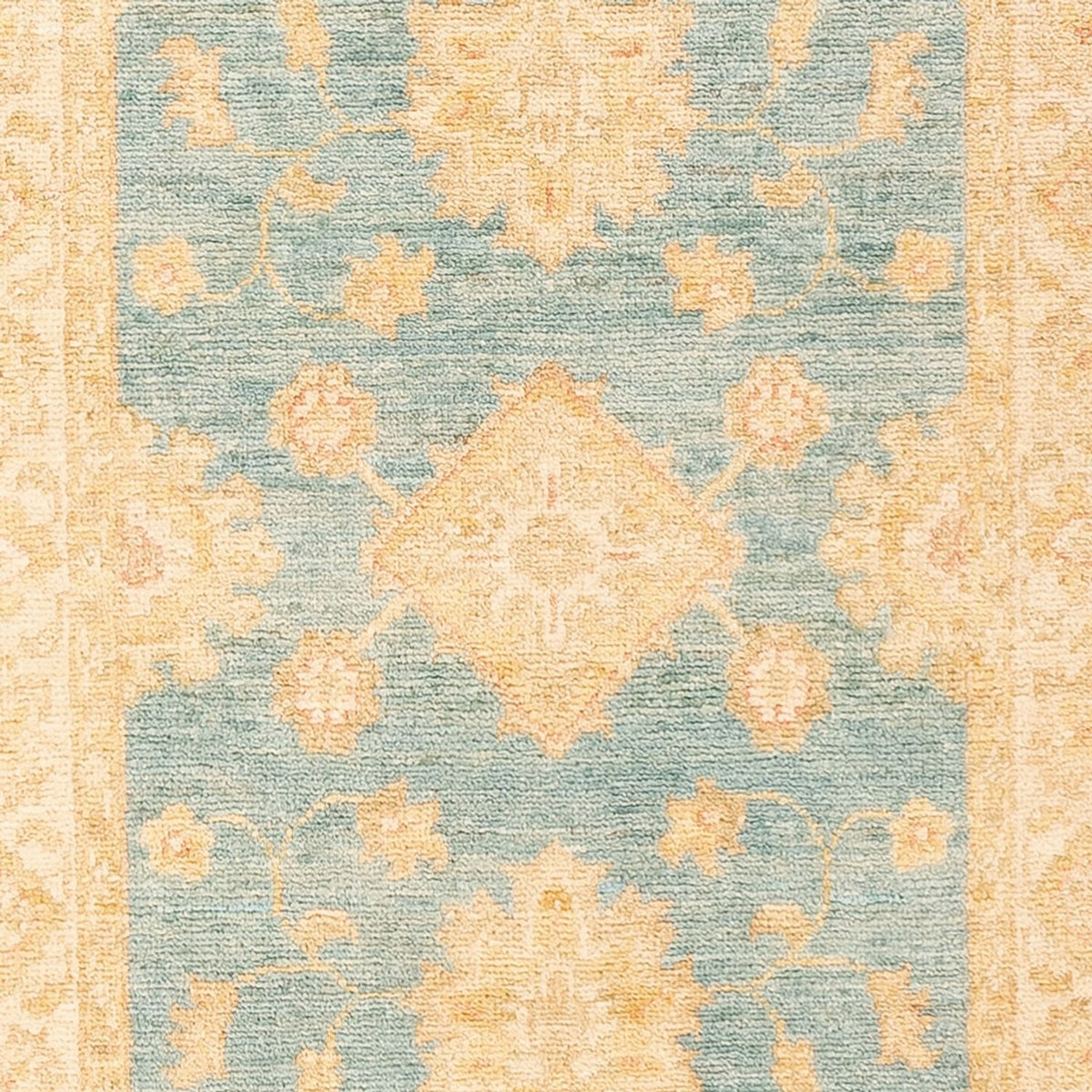 Tapis de couloir Tapis Ziegler - 209 x 61 cm - turquoise