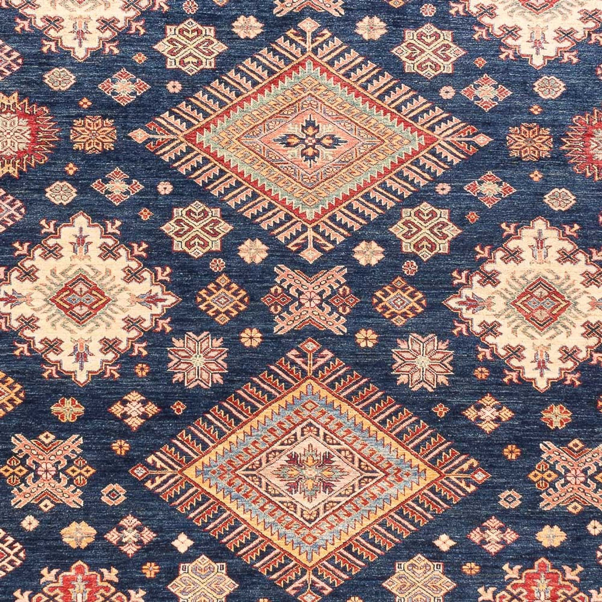 Tapis Ziegler - Kazak - 410 x 305 cm - bleu foncé