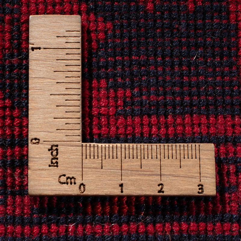 Tapis afghan - 396 x 297 cm - rouge