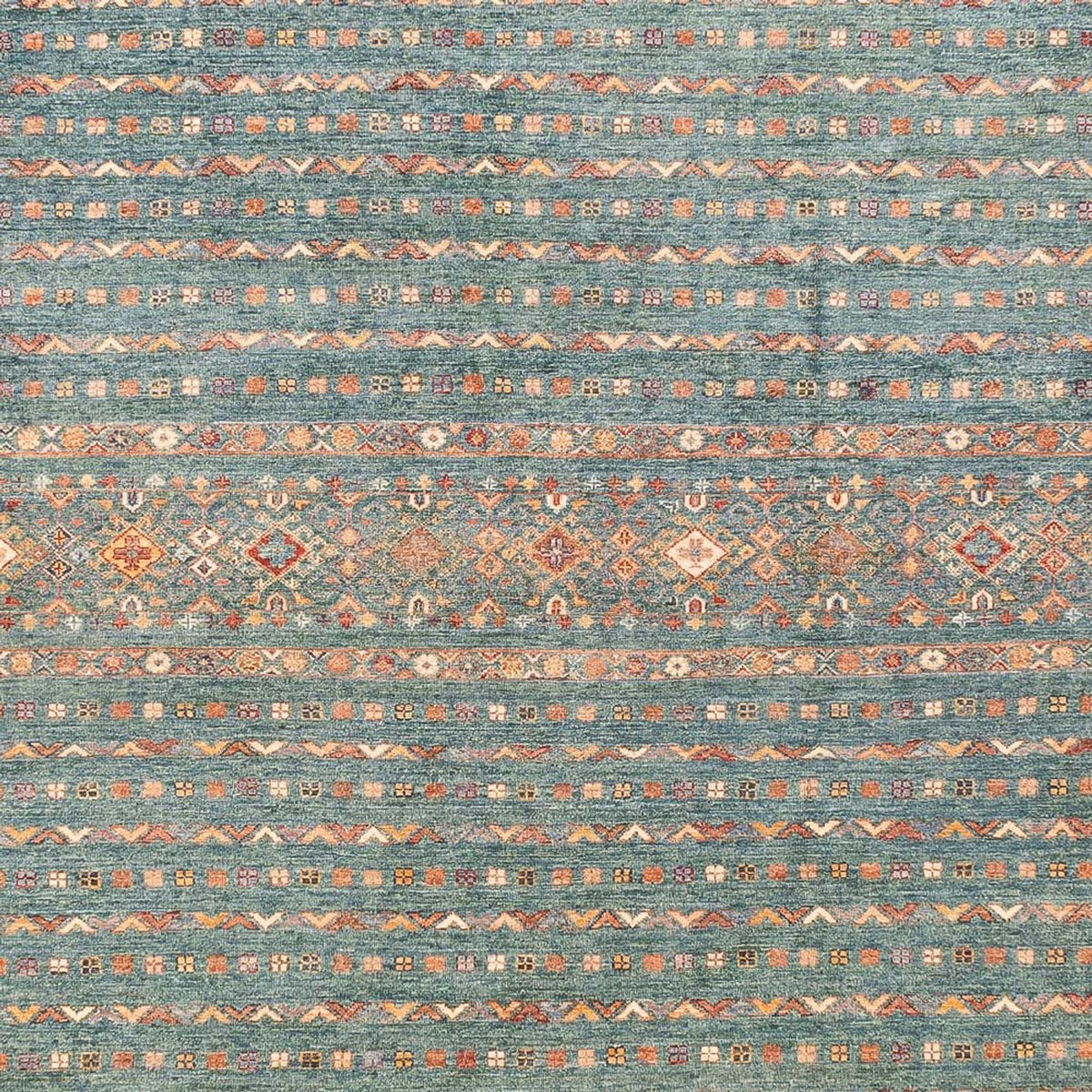 Tapis Ziegler - Shal - 389 x 296 cm - bleu pétrole