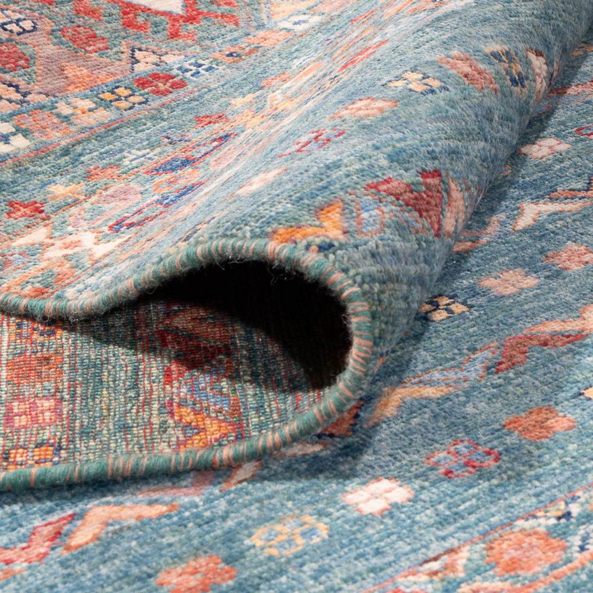 Tapis Ziegler - Shal - 389 x 296 cm - bleu pétrole