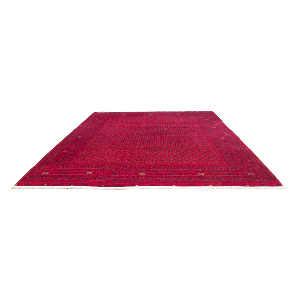 Tapis afghan - Royal - 380 x 292 cm - rouge