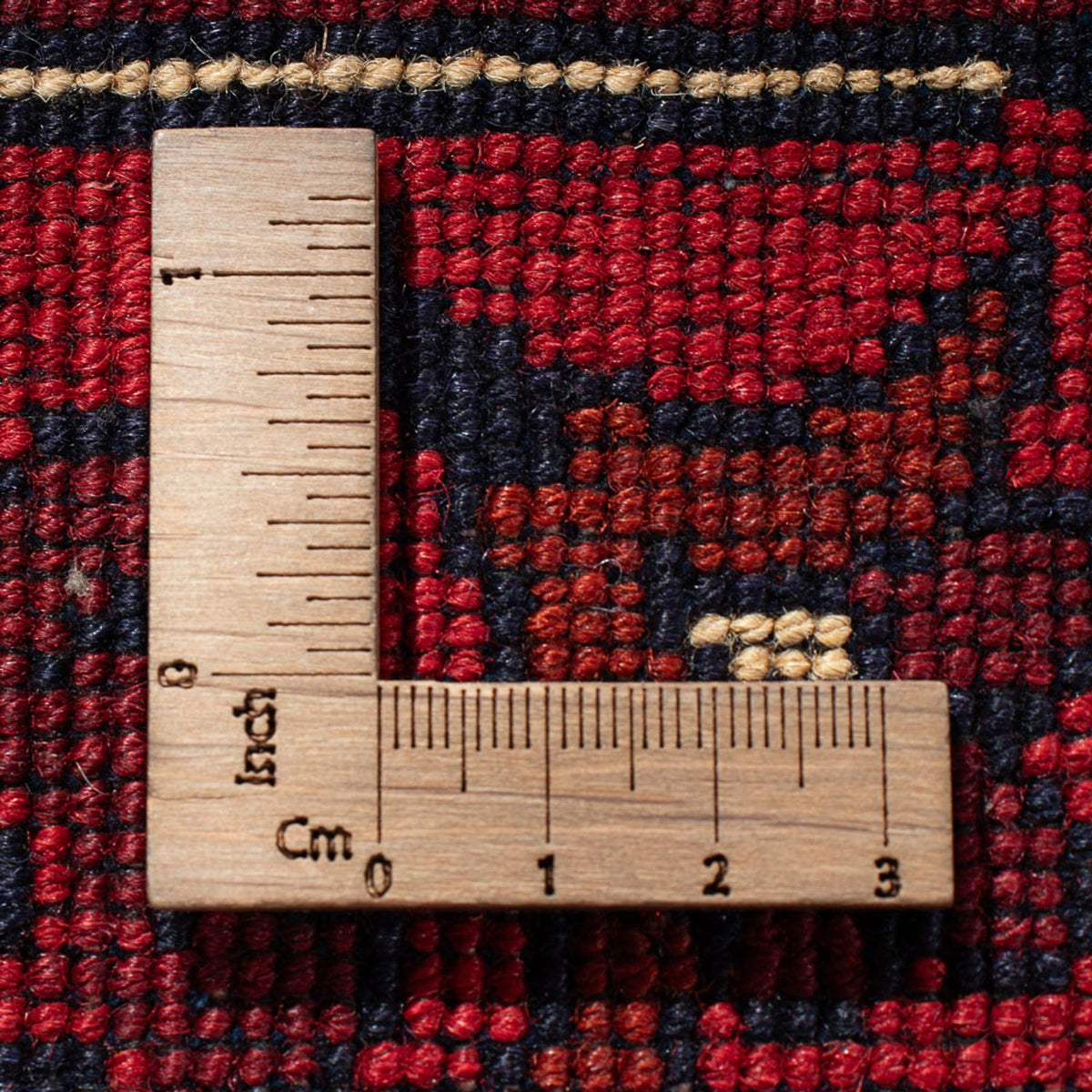 Tapis afghan - Kunduz - 379 x 297 cm - rouge