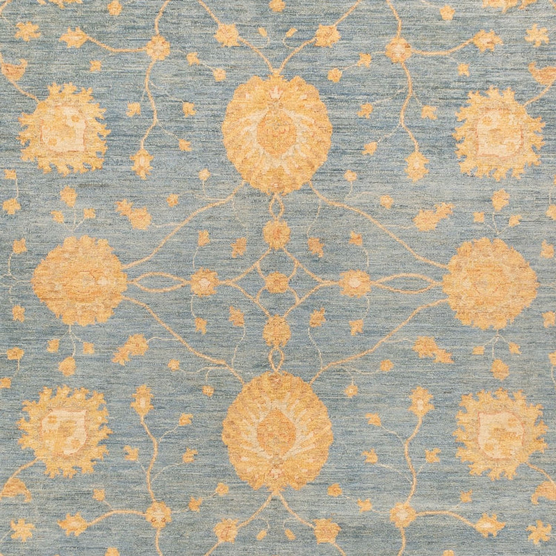 Tapis Ziegler - 369 x 273 cm - bleu de mer