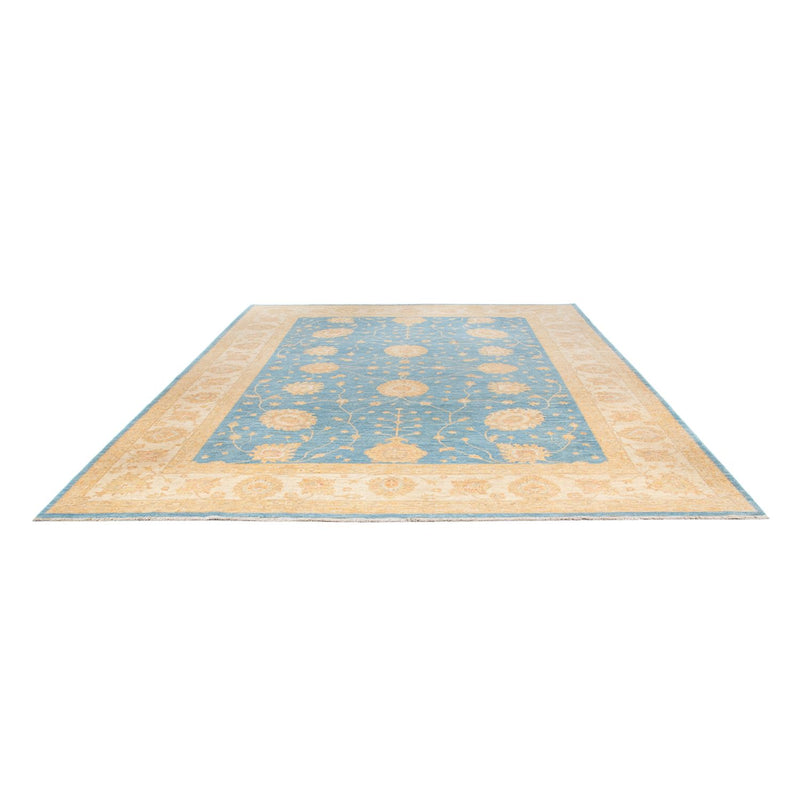 Tapis Ziegler - 369 x 273 cm - bleu de mer