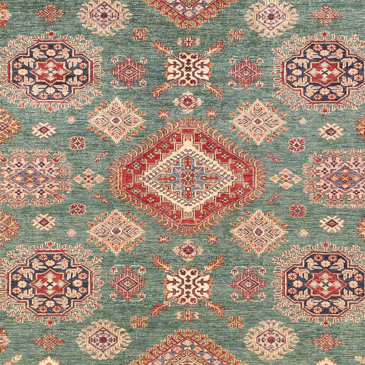 Tapis Ziegler - Kazak - 366 x 276 cm - vert menthe