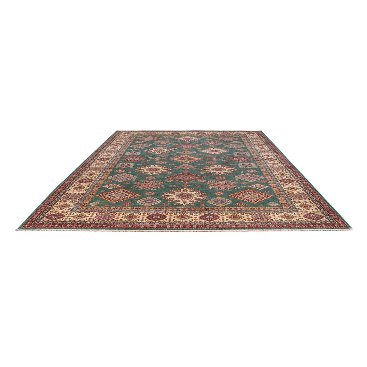 Tapis Ziegler - Kazak - 363 x 267 cm - vert menthe