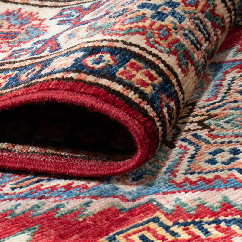 Tapis de couloir Tapis Ziegler - Kazak - 298 x 82 cm - rouge