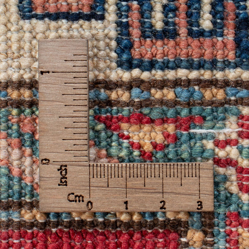 Tapis de couloir Tapis Ziegler - Kazak - 296 x 82 cm - rouge