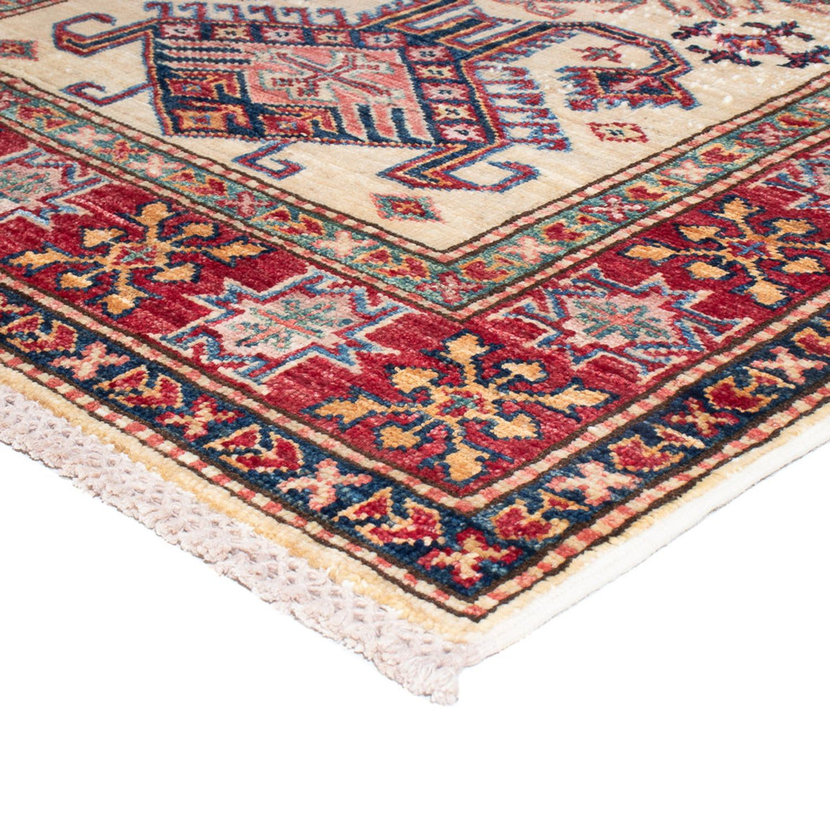 Tapis de couloir Tapis Ziegler - Kazak - 296 x 80 cm - beige