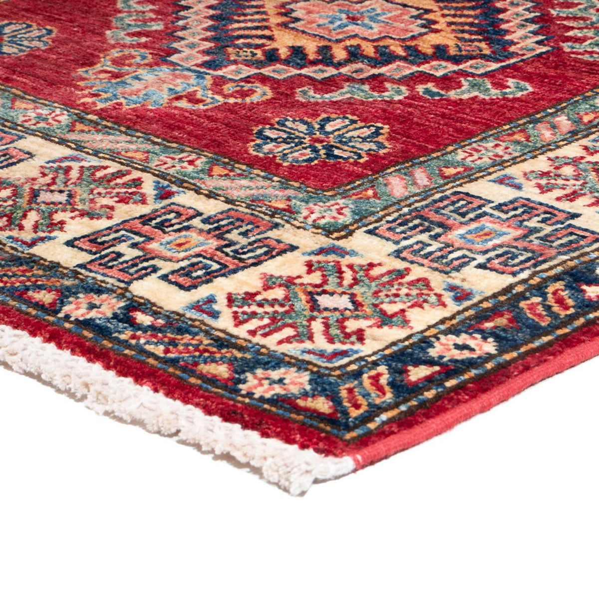 Tapis de couloir Tapis Ziegler - Kazak - 302 x 80 cm - rouge