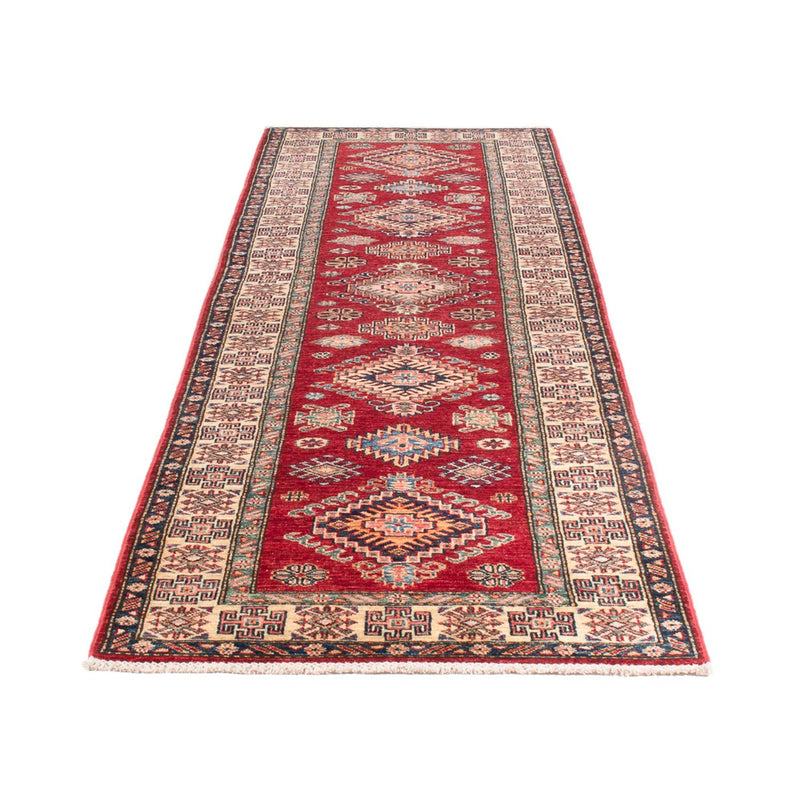 Tapis de couloir Tapis Ziegler - Kazak - 302 x 80 cm - rouge