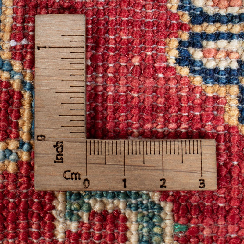 Tapis de couloir Tapis Ziegler - Kazak - 302 x 80 cm - rouge