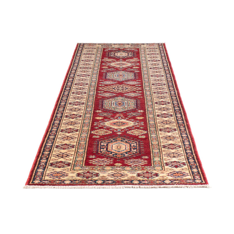 Tapis de couloir Tapis Ziegler - Kazak - 304 x 80 cm - rouge