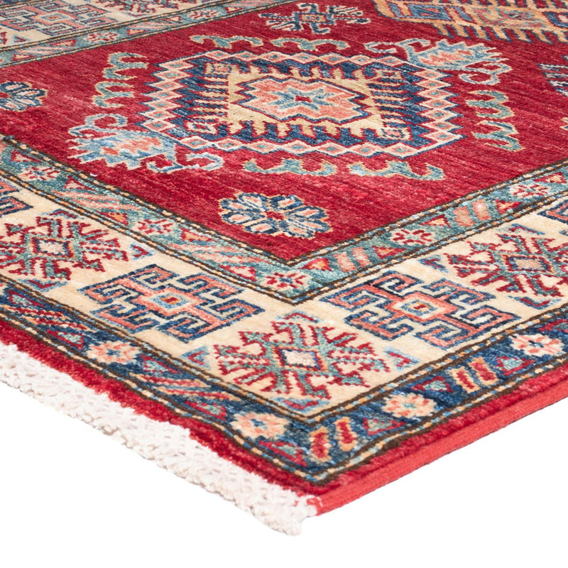 Tapis de couloir Tapis Ziegler - Kazak - 306 x 80 cm - rouge