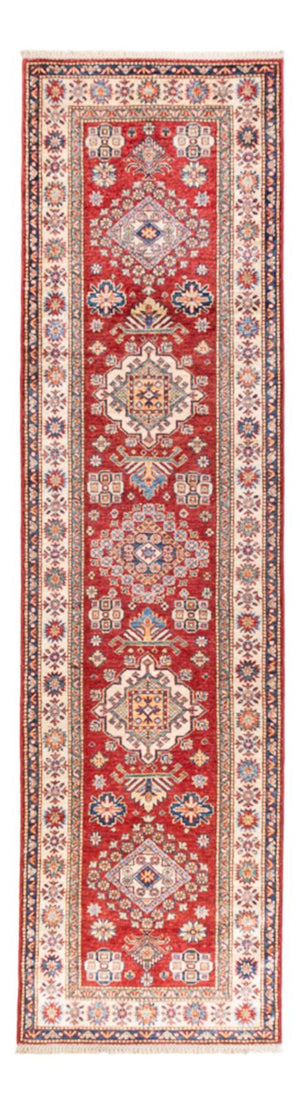 Tapis de couloir Tapis Ziegler - Kazak - 302 x 79 cm - rouge