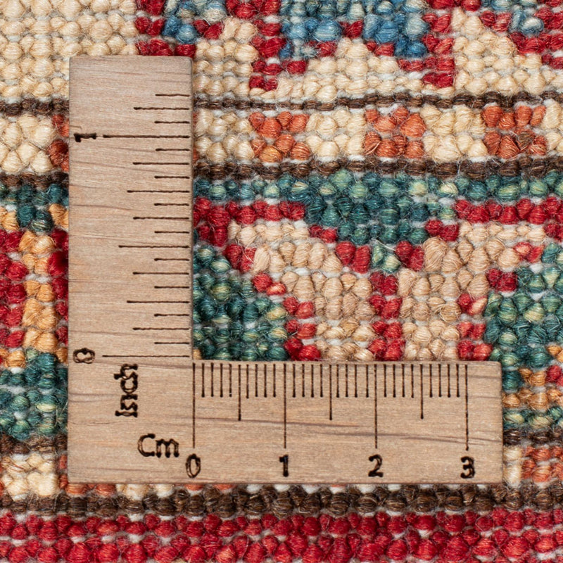 Tapis de couloir Tapis Ziegler - Kazak - 302 x 79 cm - rouge