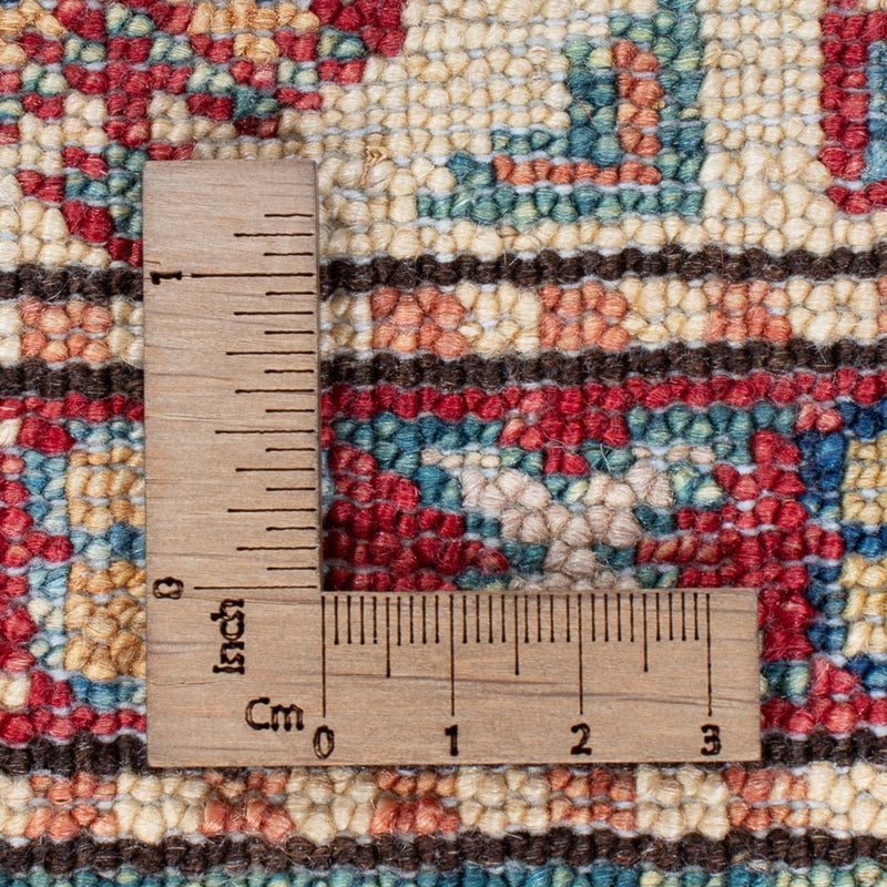 Tapis de couloir Tapis Ziegler - Kazak - 303 x 80 cm - turquoise