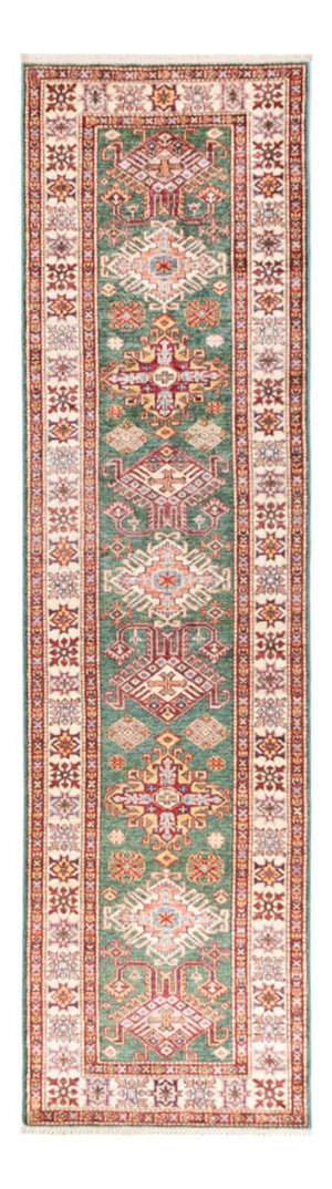 Tapis de couloir Tapis Ziegler - Kazak - 297 x 80 cm - vert