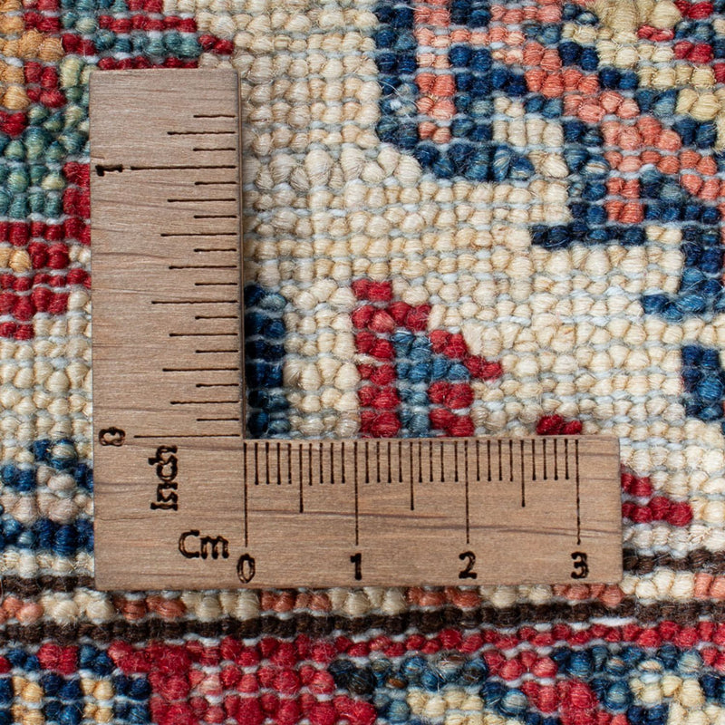 Tapis de couloir Tapis Ziegler - Kazak - 305 x 79 cm - bleu