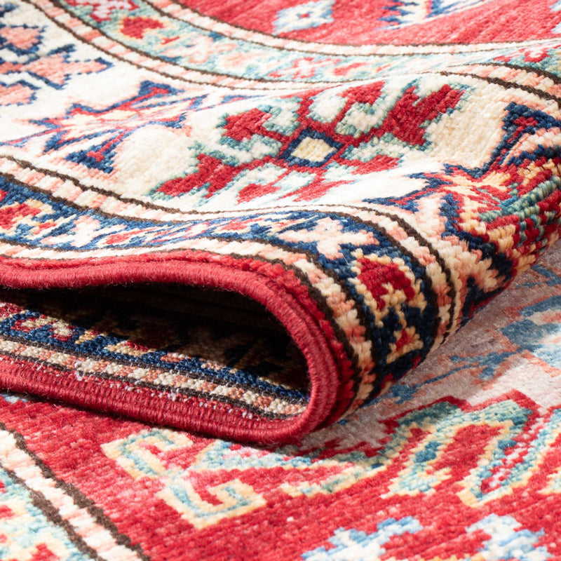Tapis de couloir Tapis Ziegler - Kazak - 305 x 82 cm - rouge