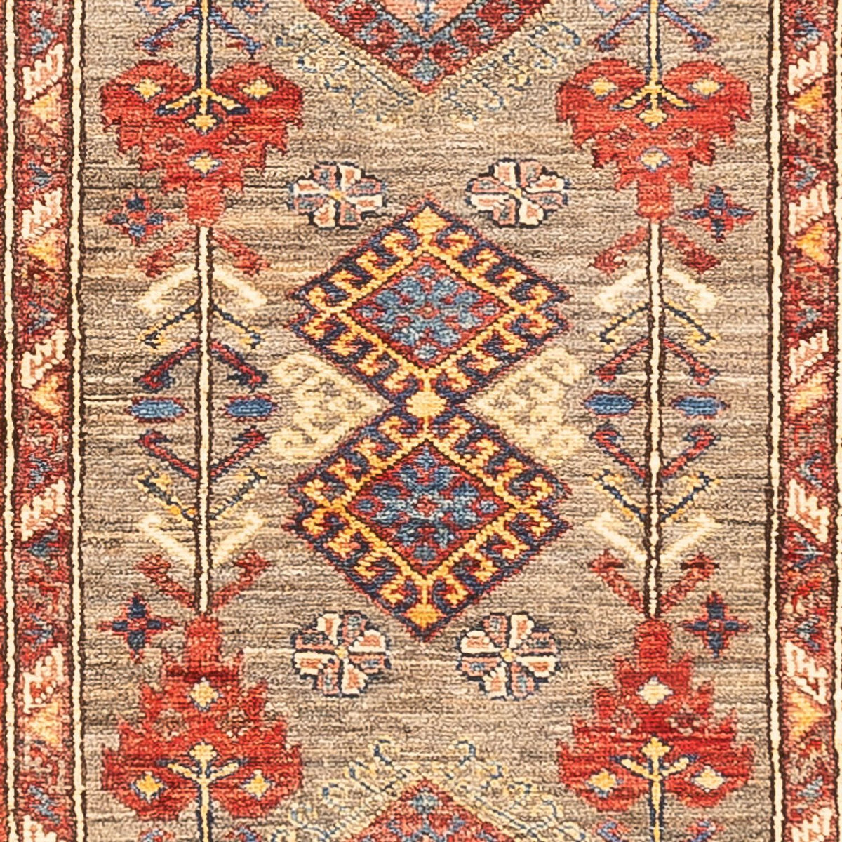 Tapis de couloir Tapis Ziegler - Kazak - 319 x 77 cm - multicolore