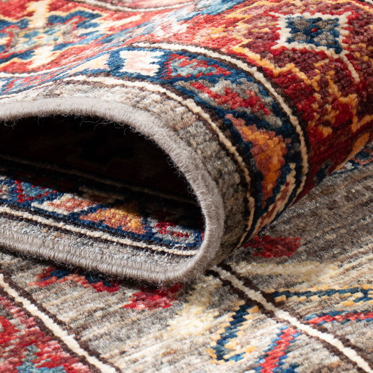 Tapis de couloir Tapis Ziegler - Kazak - 317 x 78 cm - multicolore