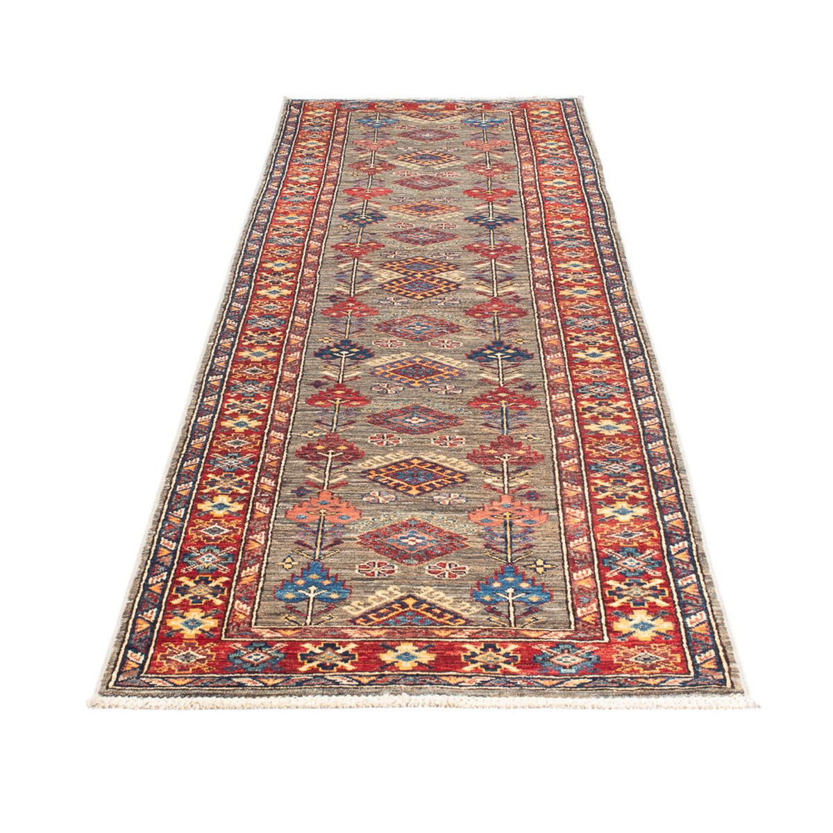 Tapis de couloir Tapis Ziegler - Kazak - 317 x 78 cm - multicolore