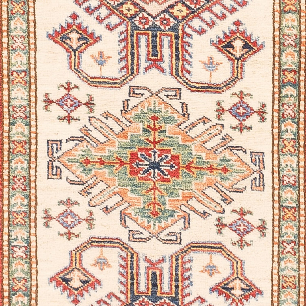 Tapis de couloir Tapis Ziegler - Kazak - 305 x 81 cm - beige