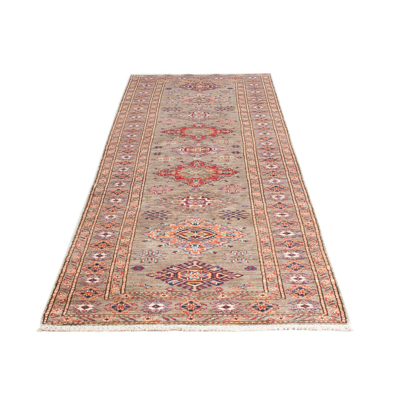 Tapis de couloir Tapis Ziegler - Kazak - 293 x 76 cm - beige foncé