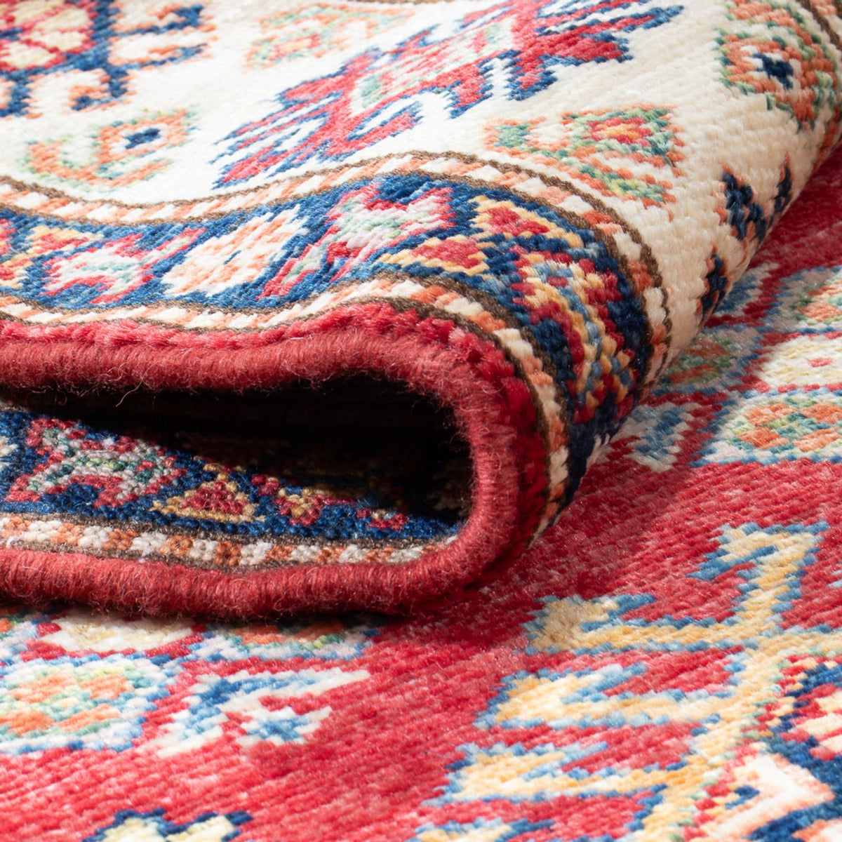 Tapis de couloir Tapis Ziegler - Kazak - 305 x 79 cm - rouge