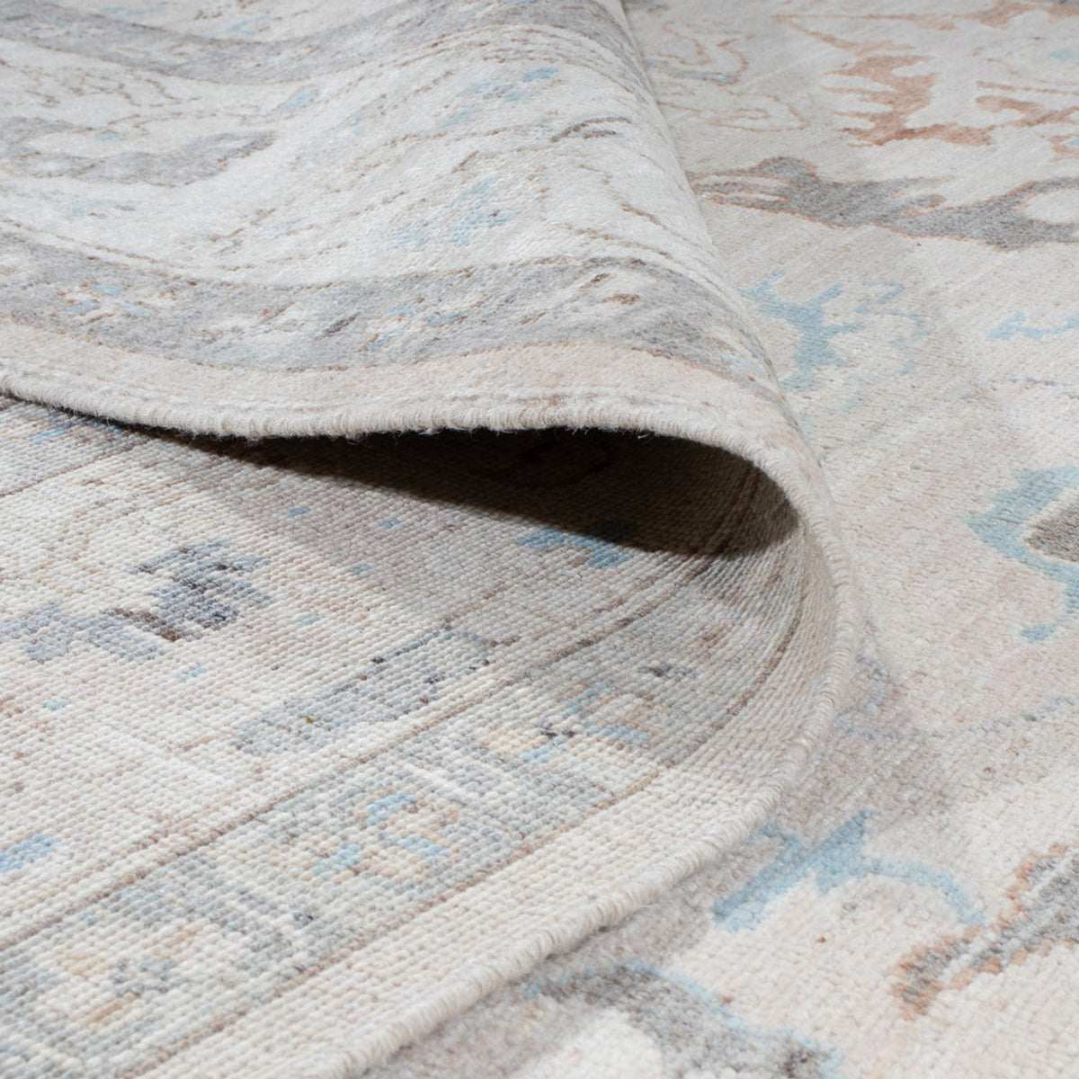 Tapis Ziegler - Usak - 236 x 176 cm - gris clair