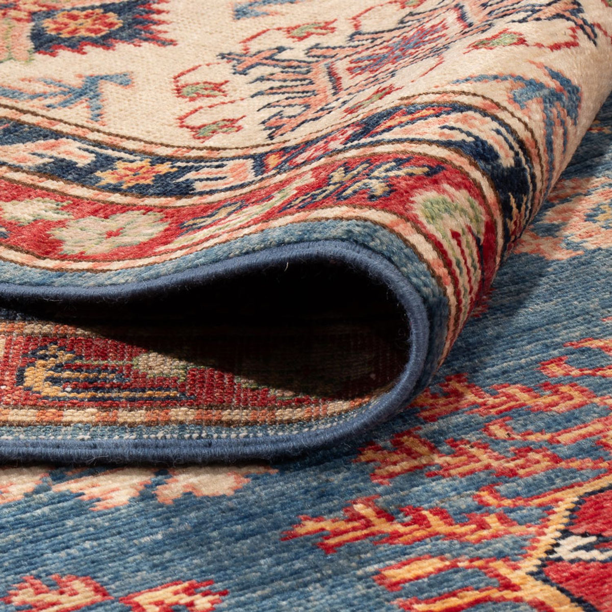 Tapis Ziegler - Kazak - 314 x 250 cm - bleu